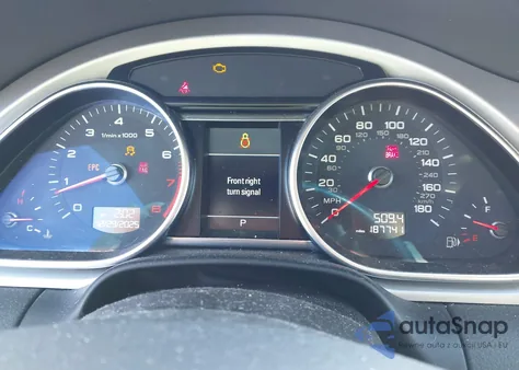 2012 Audi Q7 3.0T S Line Prestige из США, поврежденный, VIN WA1DGAFE3CD003052